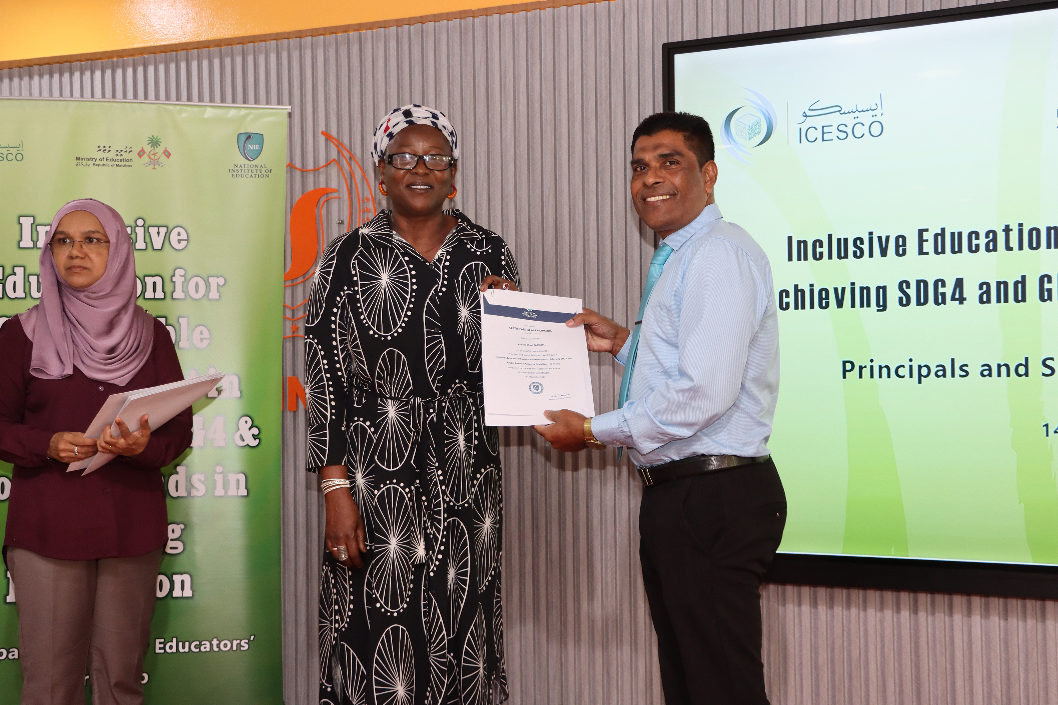 Workshop on Inclusive Education for Sustainable Development in Achieving SDG4 & Global Trends in Greening Education