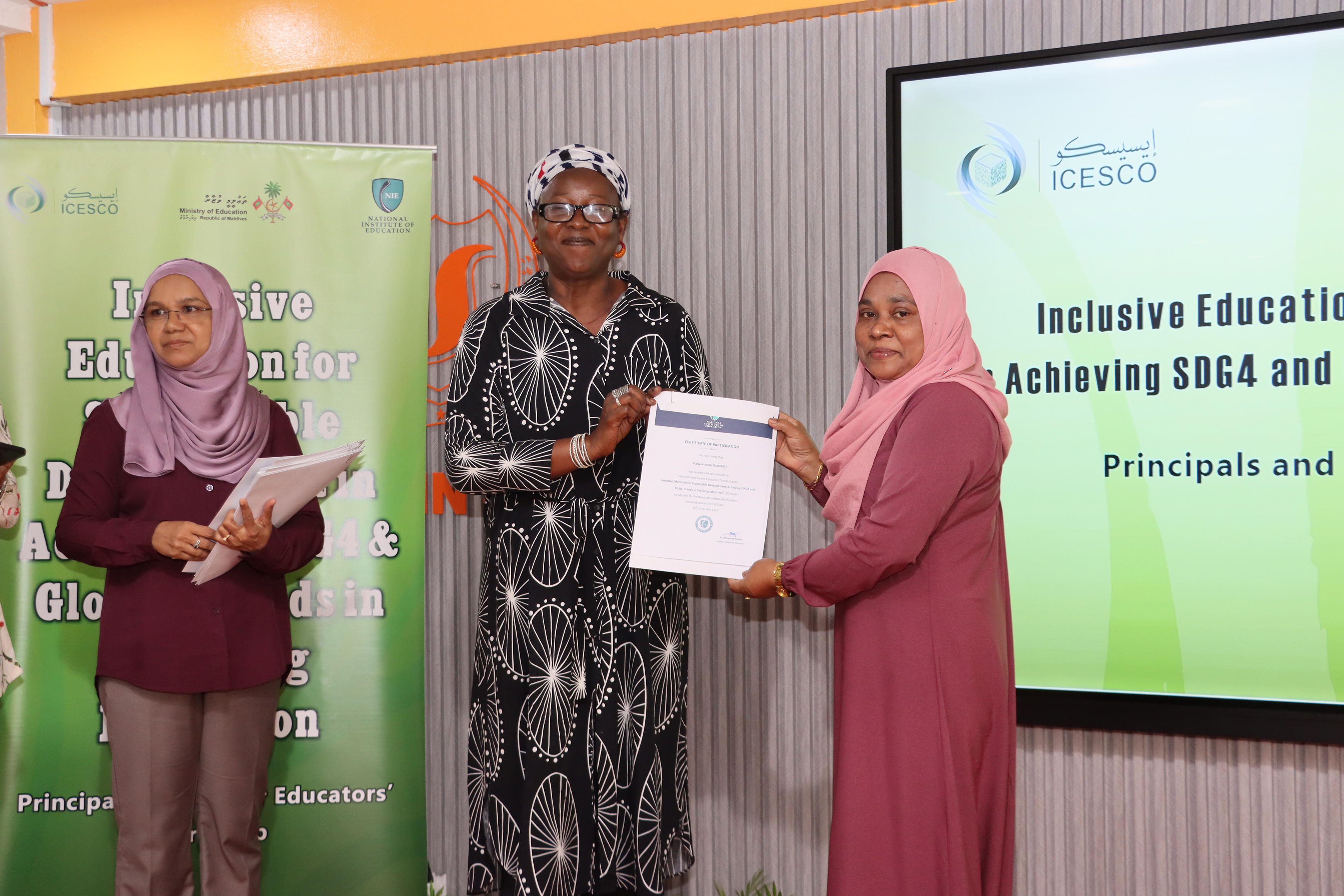 Workshop on Inclusive Education for Sustainable Development in Achieving SDG4 & Global Trends in Greening Education