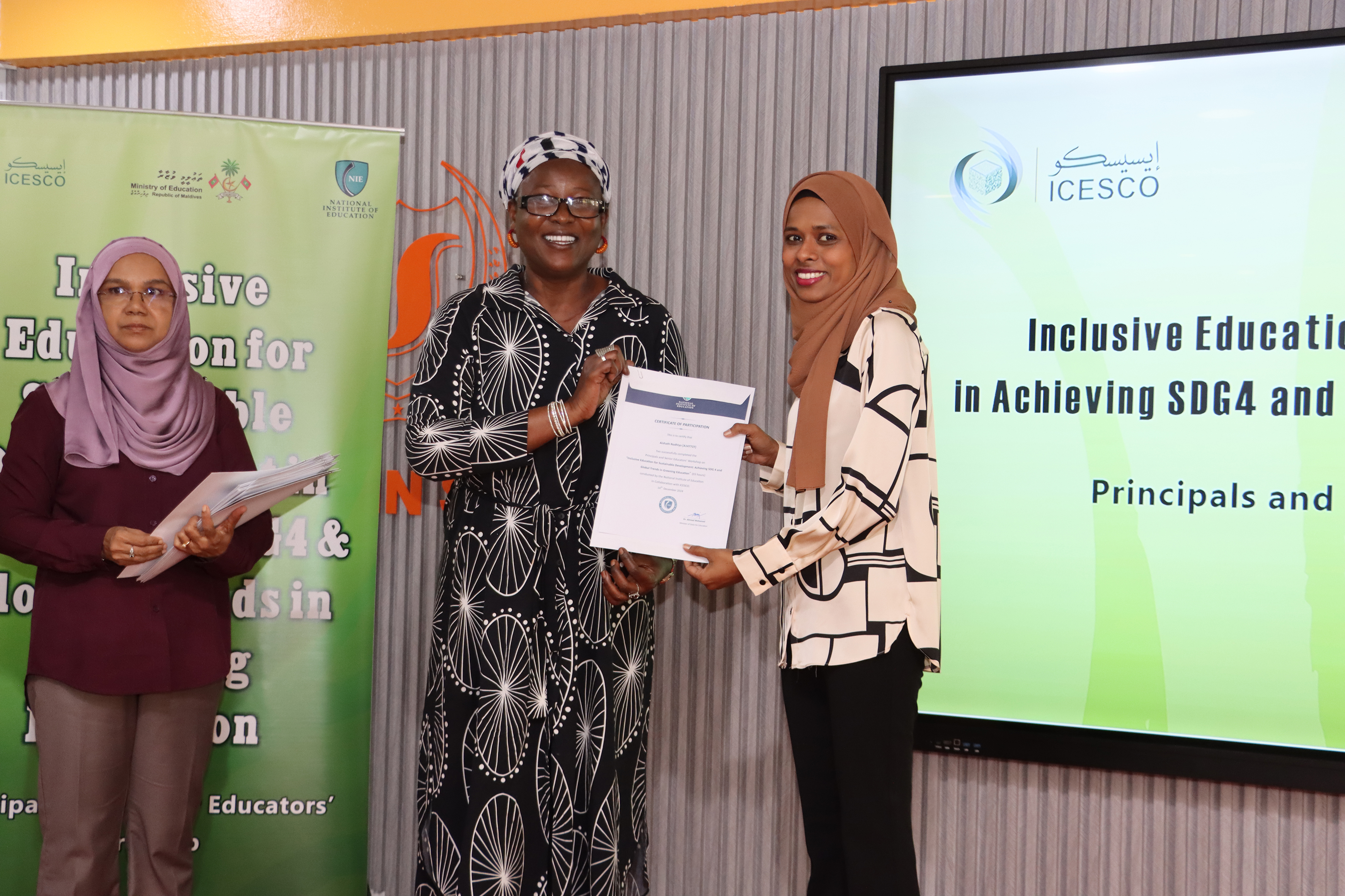 Workshop on Inclusive Education for Sustainable Development in Achieving SDG4 & Global Trends in Greening Education