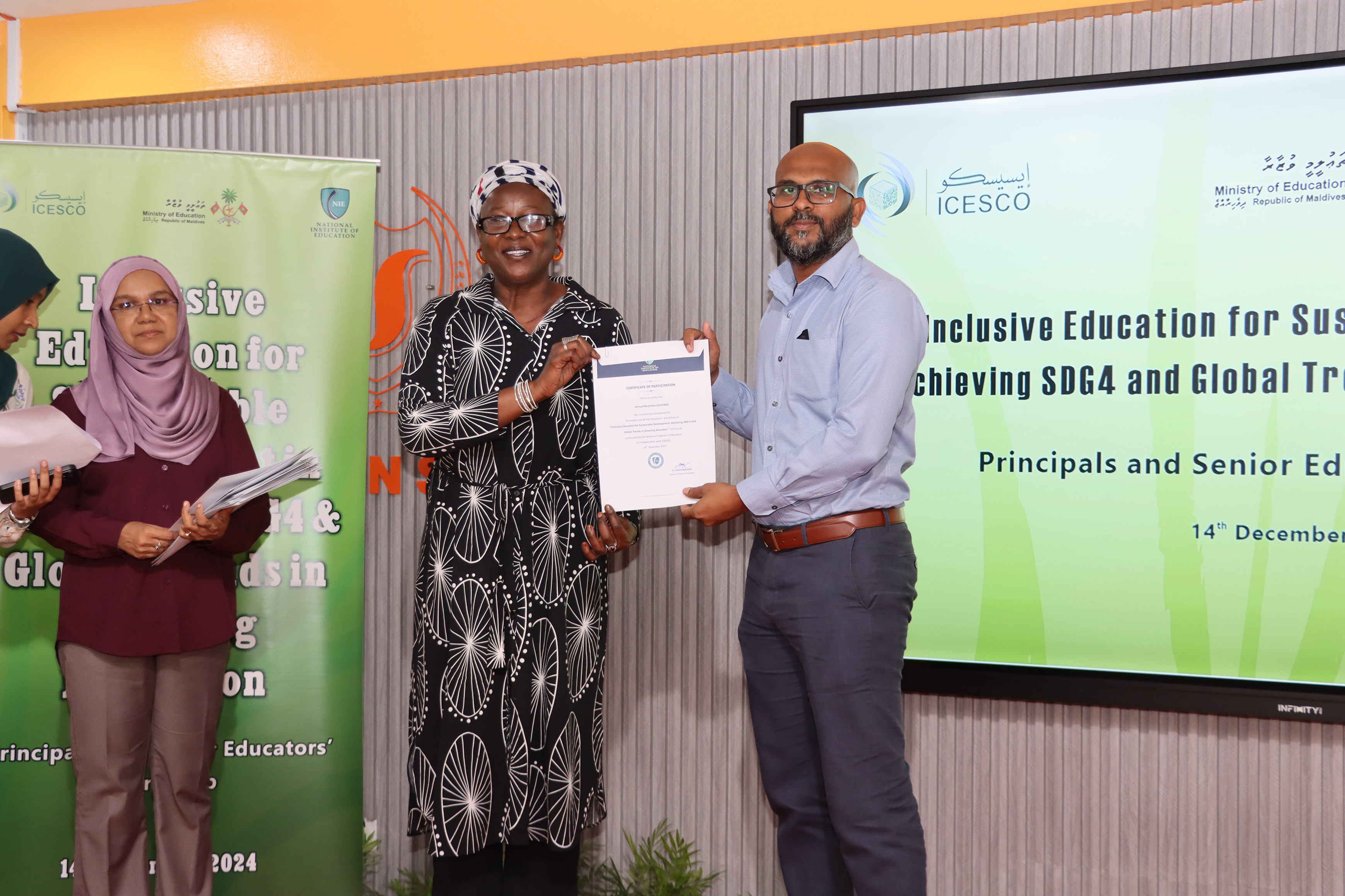Workshop on Inclusive Education for Sustainable Development in Achieving SDG4 & Global Trends in Greening Education