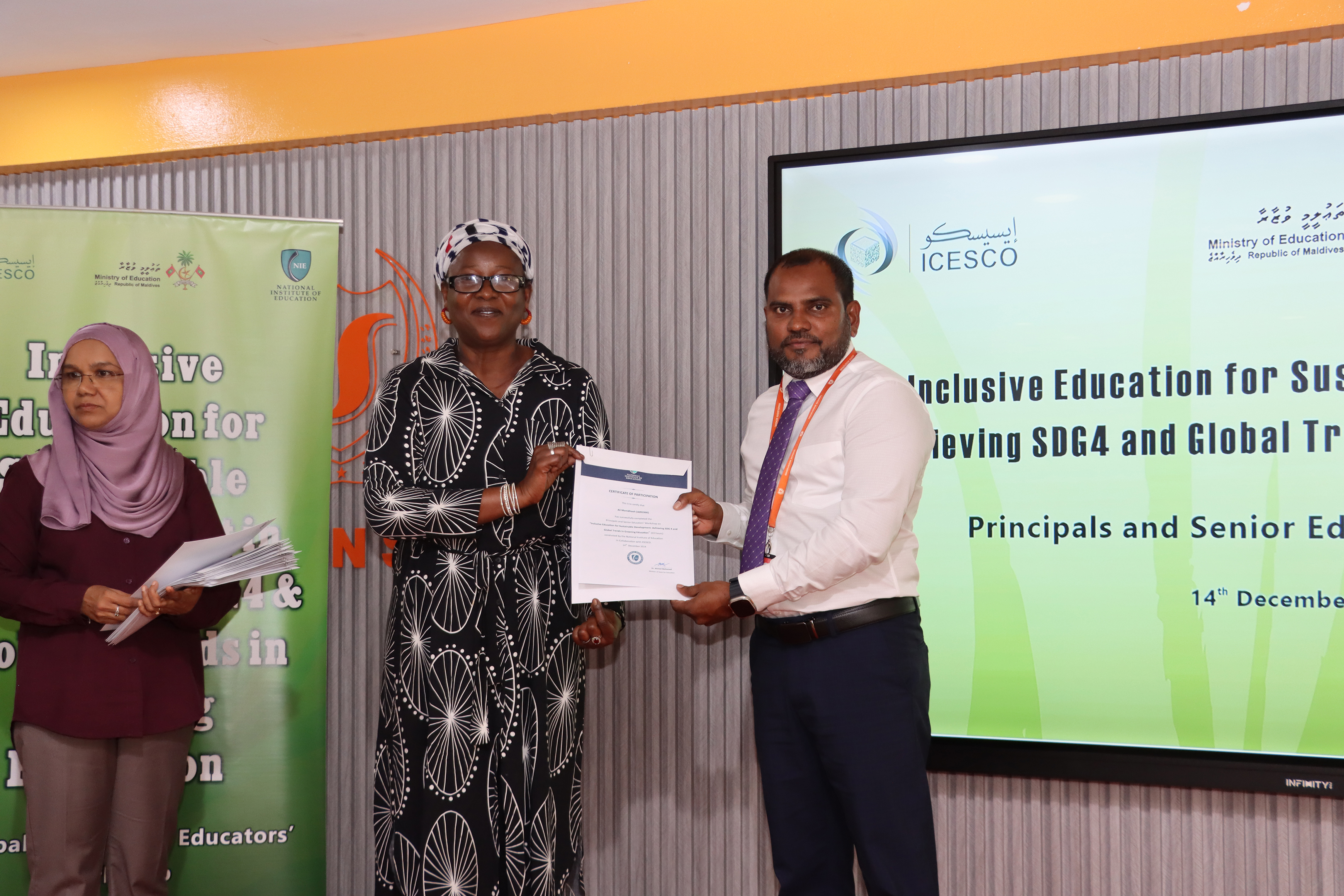 Workshop on Inclusive Education for Sustainable Development in Achieving SDG4 & Global Trends in Greening Education