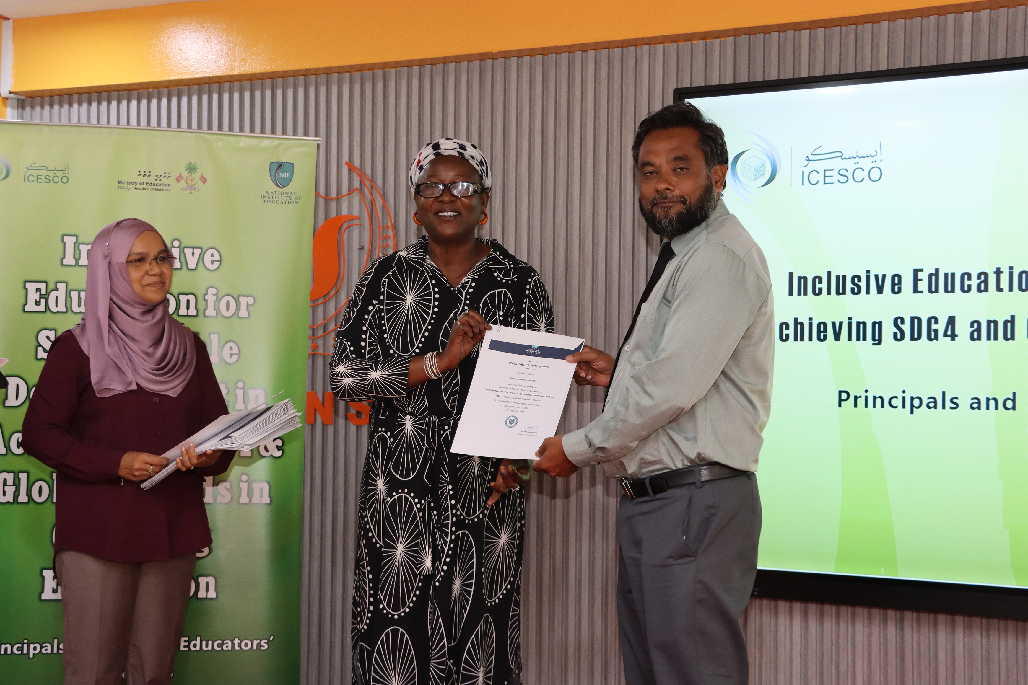 Workshop on Inclusive Education for Sustainable Development in Achieving SDG4 & Global Trends in Greening Education