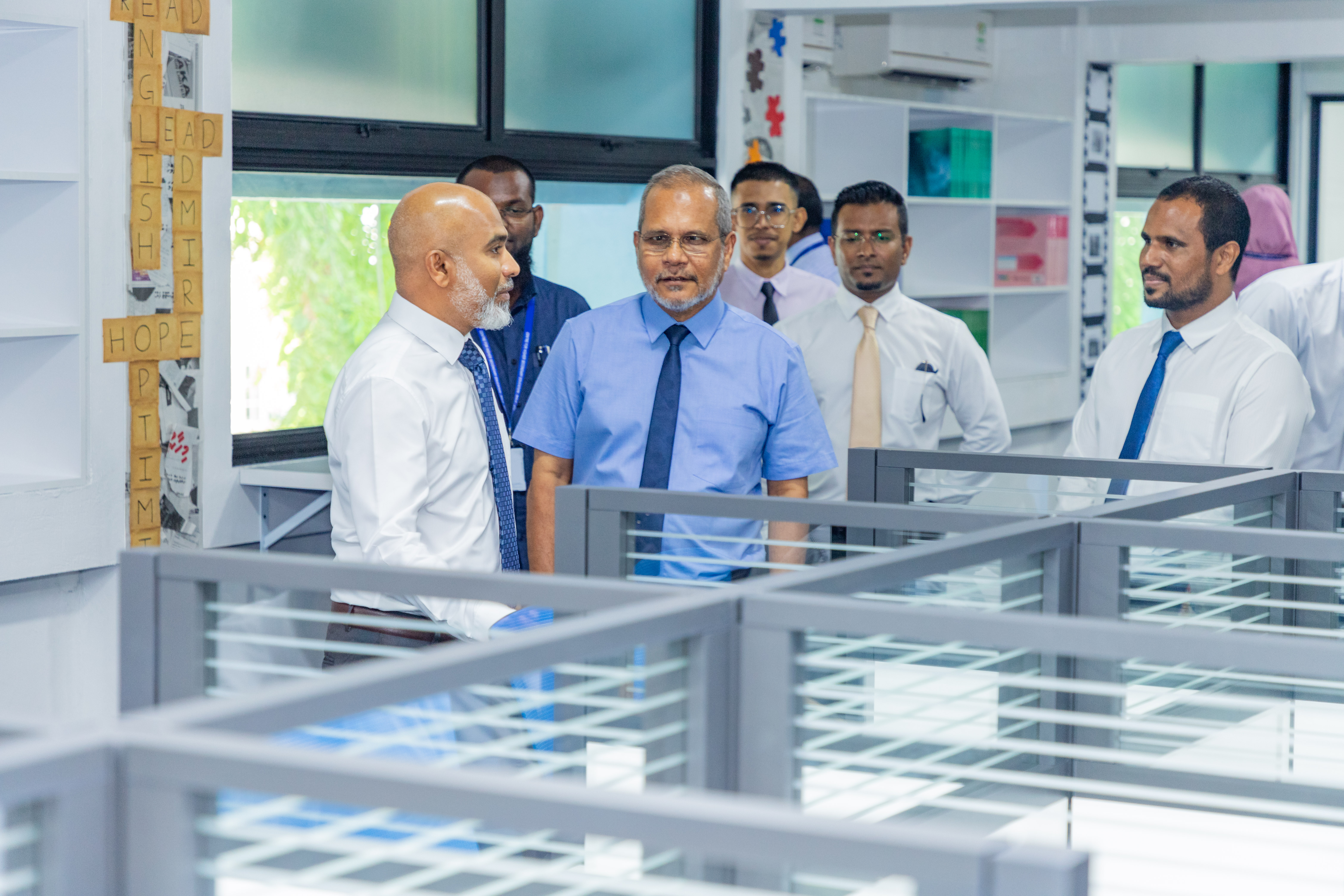ސީއެޗްއެސްއީ މާލޭގެ އައު ލައިބްރަރީ މިނިސްޓަރ ރަސްމީކޮށް ހުޅުއްވައިދެއްވައިފި