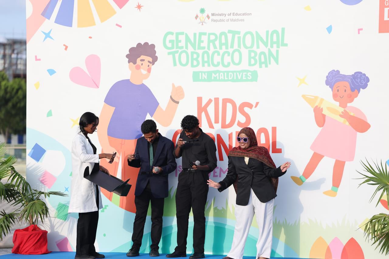 MoE Hosts Children’s Festival to Celebrate Maldives’ Generational Ban on Tobacco